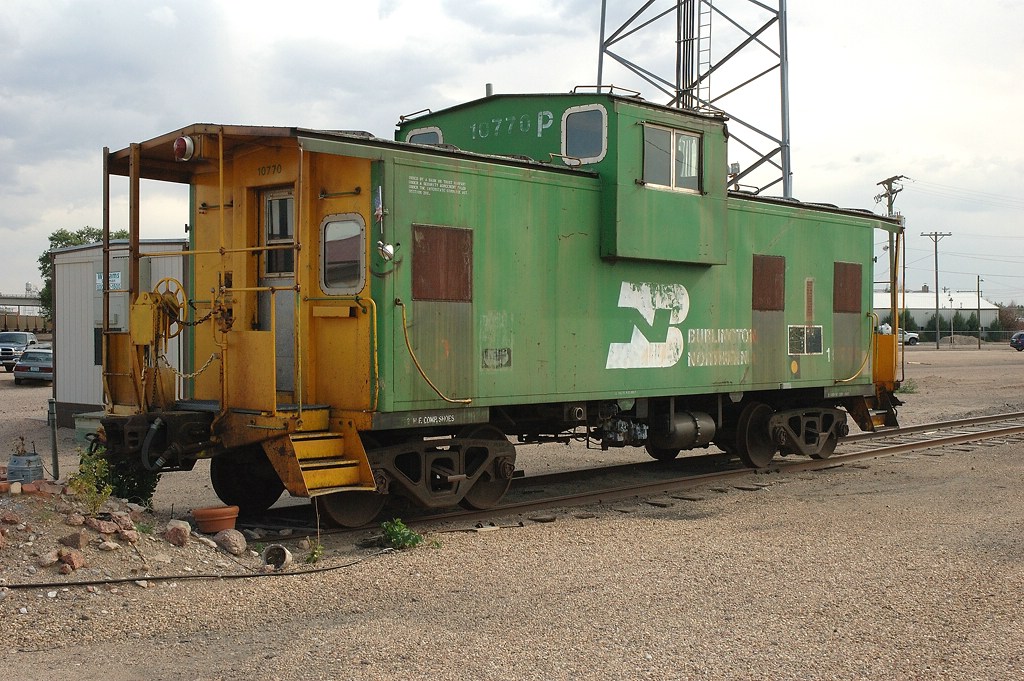 BN 10770, WideVision Caboose, ex Pool Caboose,